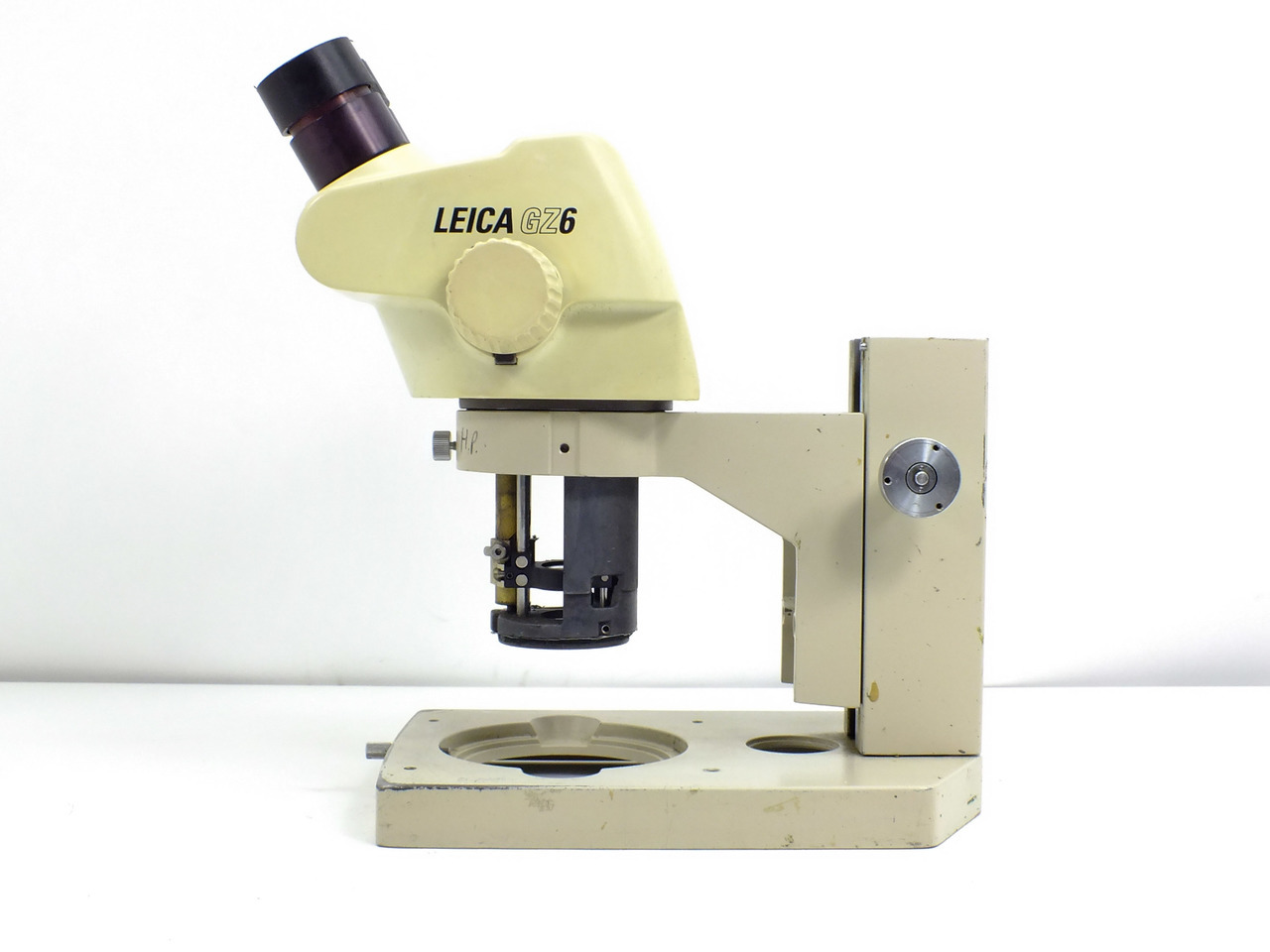 leica-gz6-0.67x-4x-microscope-head-with-focus-block-as-is-for-partsrepair-6.40__24391.1490078848